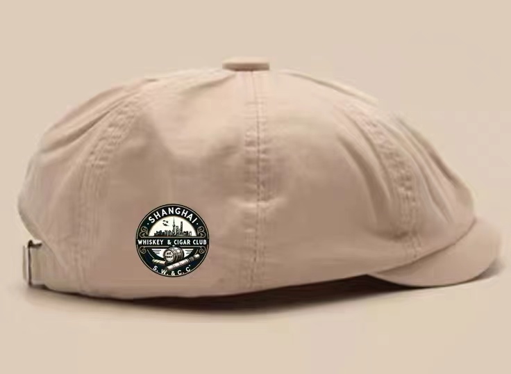SWCC Beige Newsboy Cap